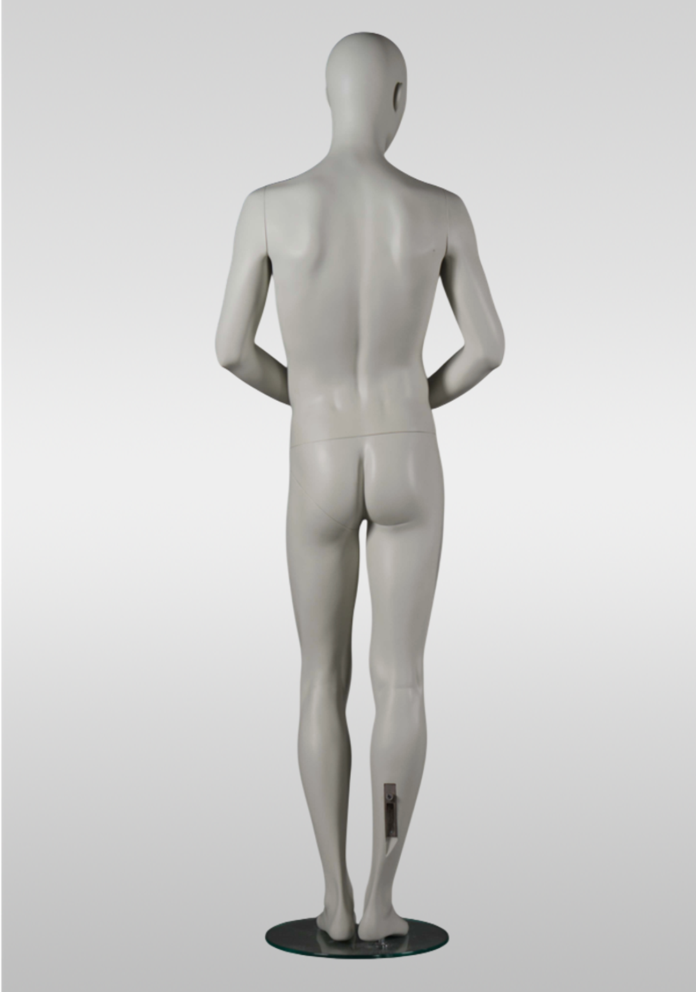 Мужской абстрактный манекен Mark 2/Белый матовый