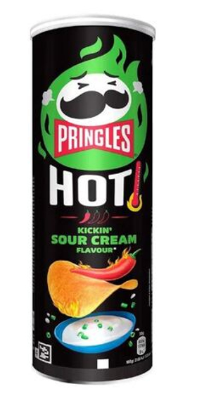 Принглс KICKIN SOUR CREAM  160г/19