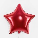 F Шар Звезда 18''/46 см, Красный (БГ-15)