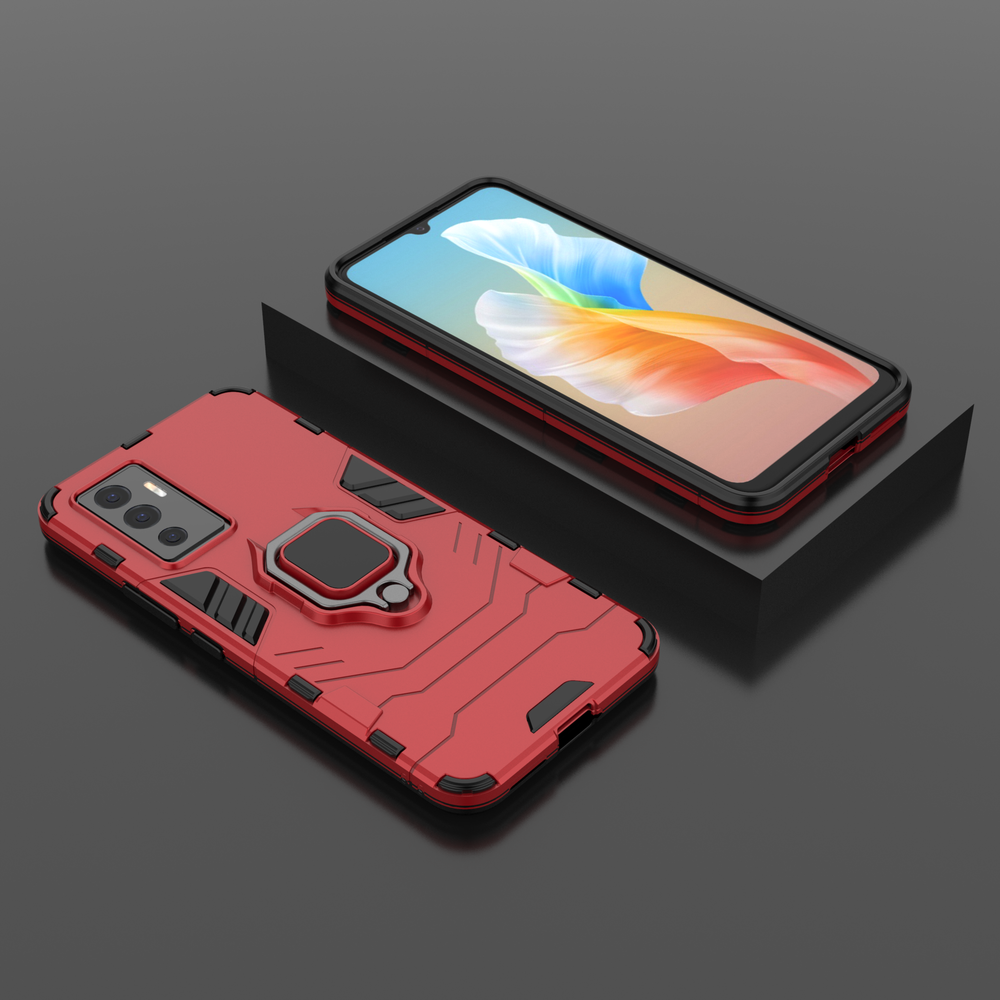 Противоударный чехол с кольцом Panther Case для Vivo V23E
