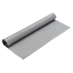 Салфетка сервировочная жаккардовая серого цвета из хлопка с вышивкой из коллекции essential, 53х53 см