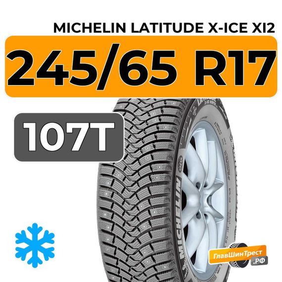 Michelin Latitude X-Ice XI2 245/65 R17 107T