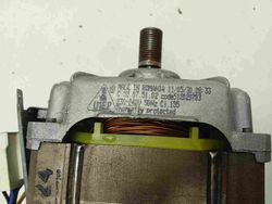 ZWG3101 кт205 Двигатель 8 контактов для стиральной машины Zanussi ZWG3101 б/у