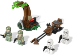 Конструктор LEGO Star Wars 9489 Боевой комплект: повстанцы на Эндоре и штурмовики Империи