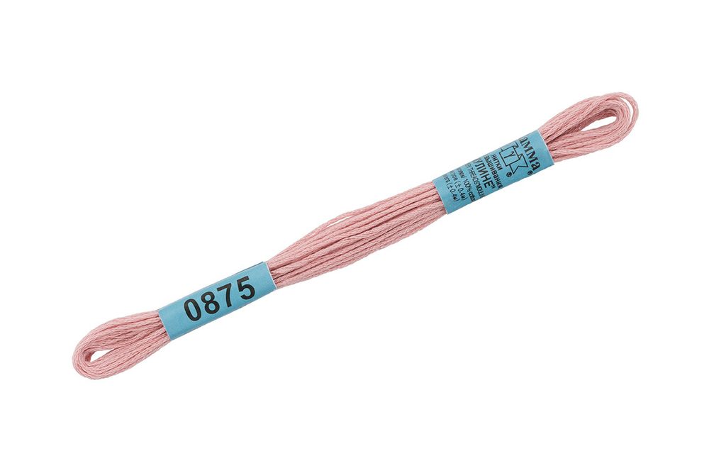 Мулине "Gamma", 100% хлопок, 8 м, №0875
