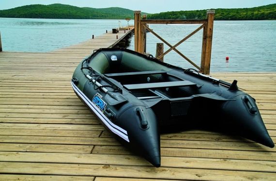 Лодка ПВХ STORMLINE Adventure Standard Aluminium 380 (2024)