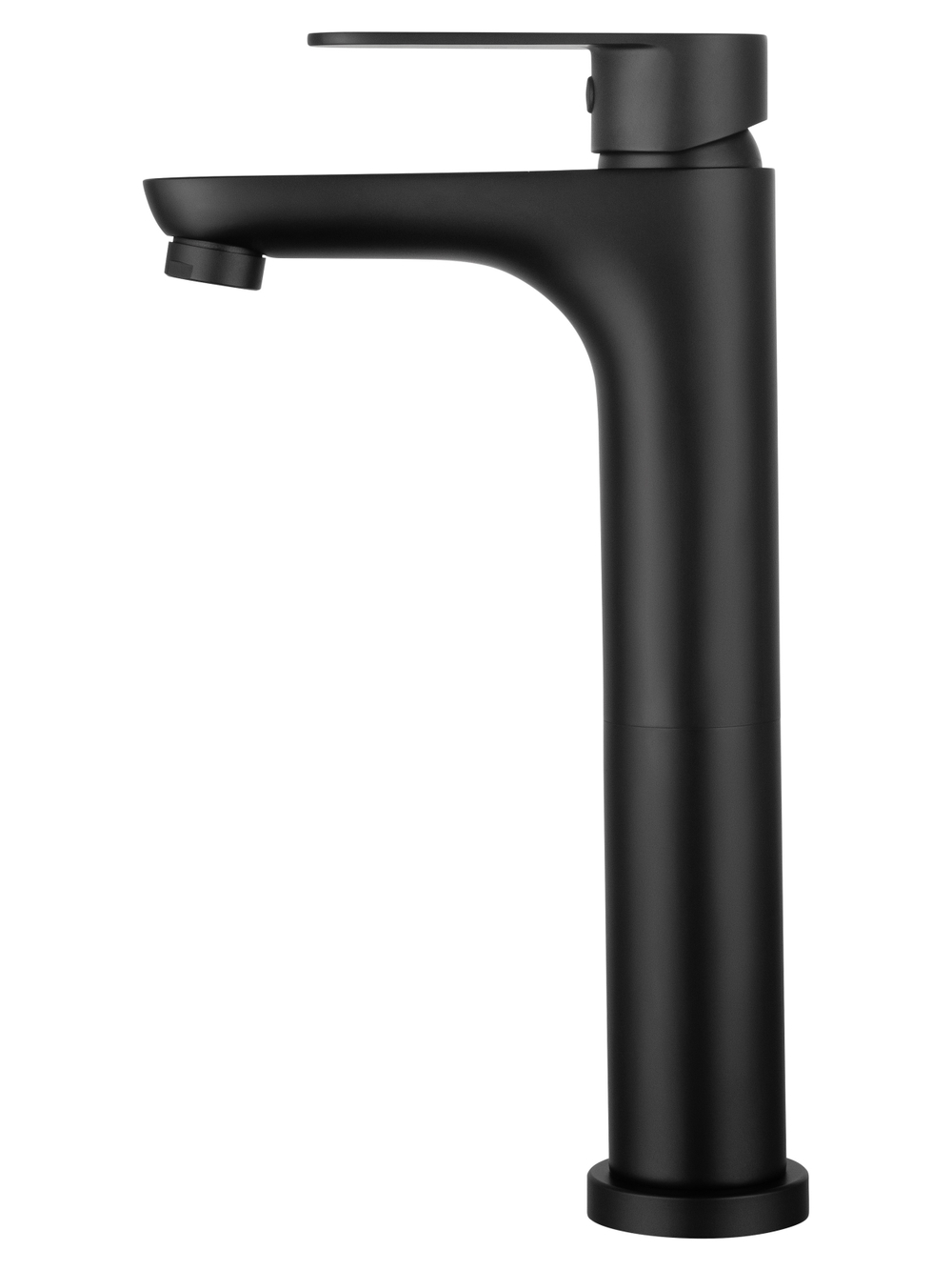 Смеситель для раковины высокий WONZON & WOGHAND ALFA, Черный матовый (WW-A40232-MB)