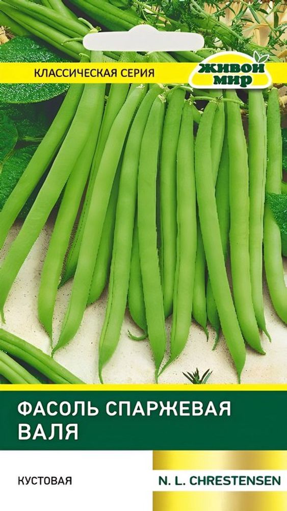 Фасоль спаржевая "ЖМ. Baля" 10г, Германия.