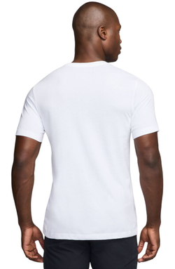 Мужская теннисная футболка Nike Court Dri-FIT Logo- белая