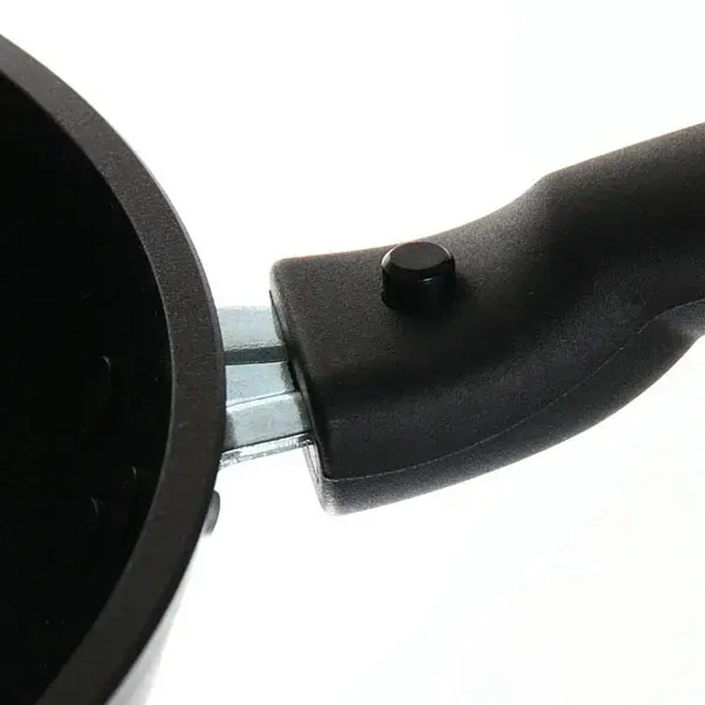 Сковорода 22см литой алюминий со съемной ручкой КМ-с222а