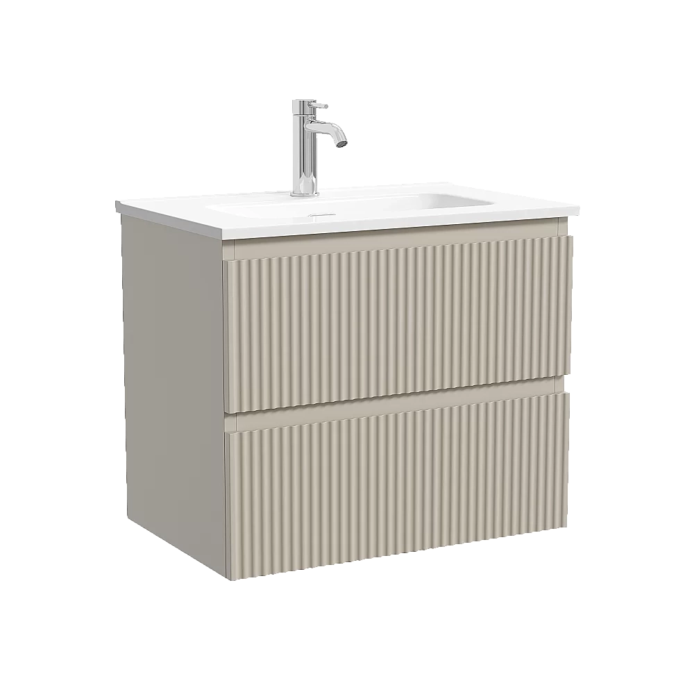 Тумба с раковиной Sancos Snob R SNR60/39CE/CN7025 Beige Soft