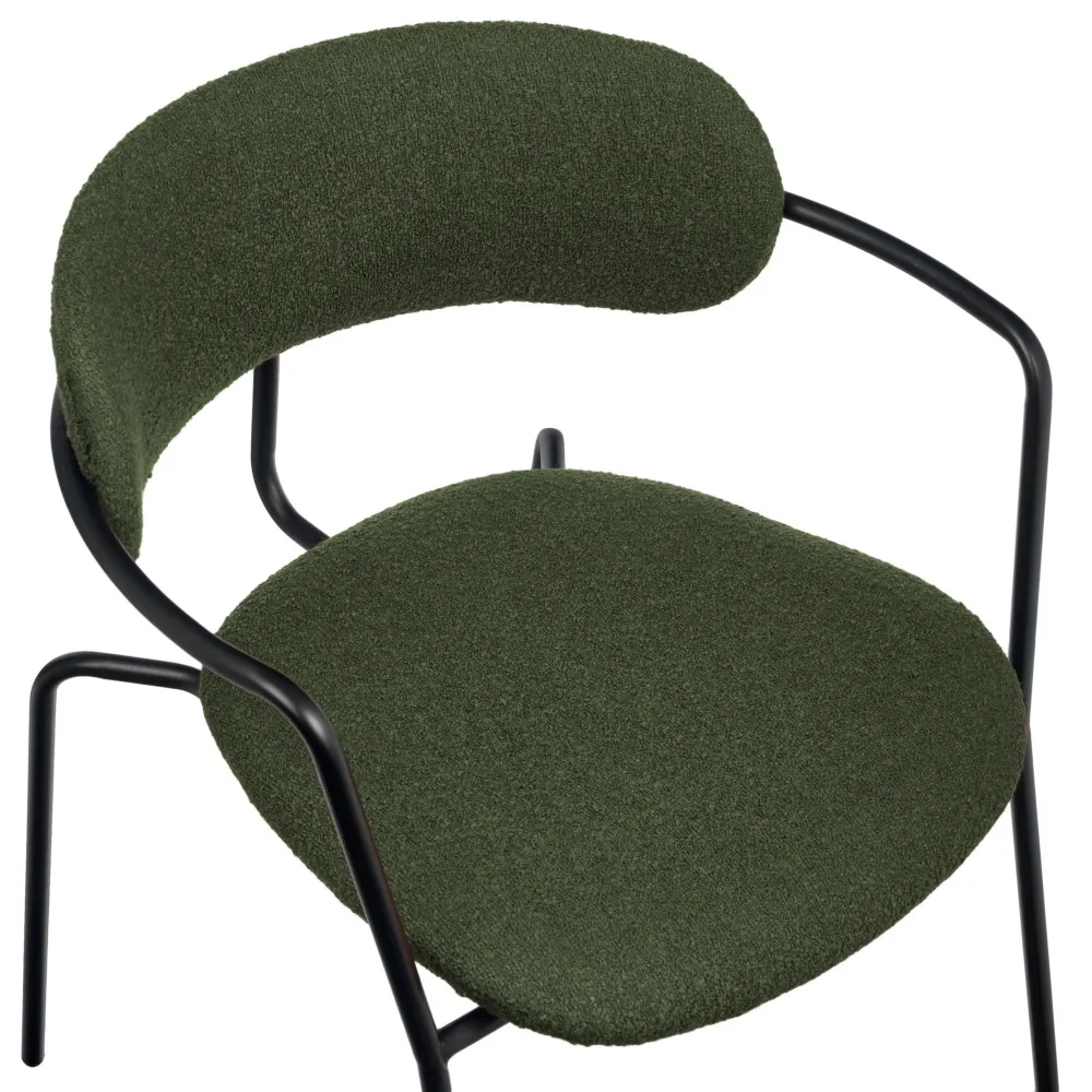 Стул Bradex Home Ant букле зелёный