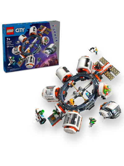 LEGO City 60433 лего Космическая станция, набор для игры с астронавтами, ракета и космическая станция, оригинал LEGO