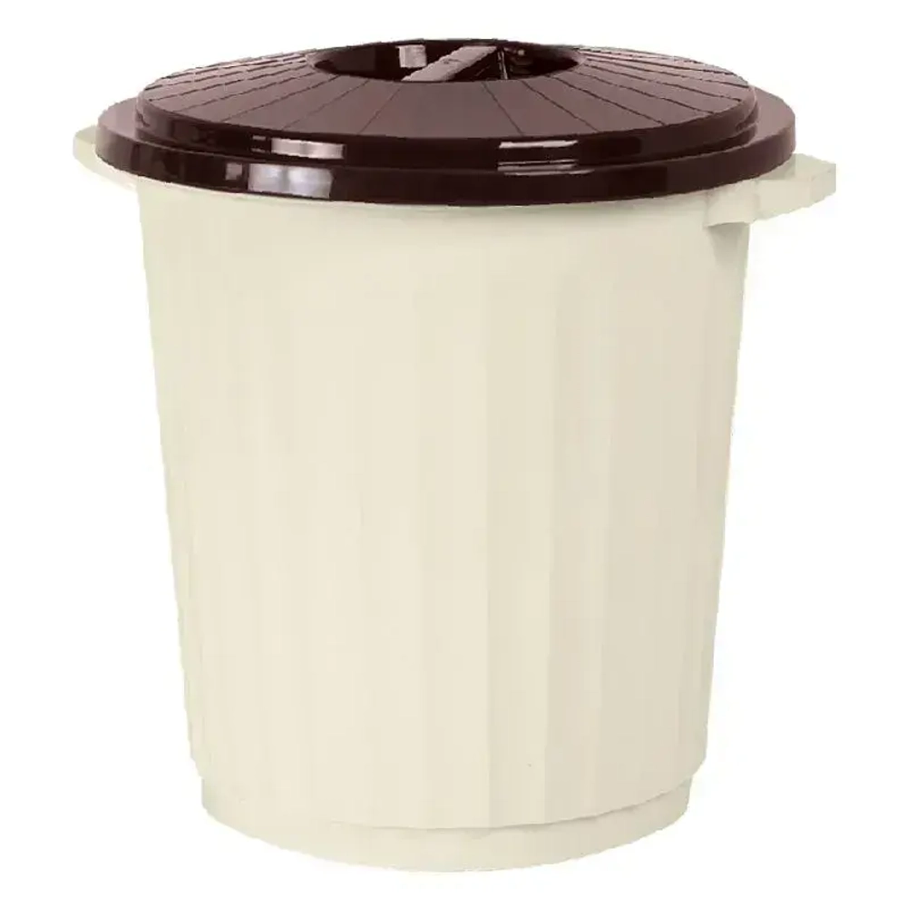 Бак 25л с крышкой (Слоновая кость)