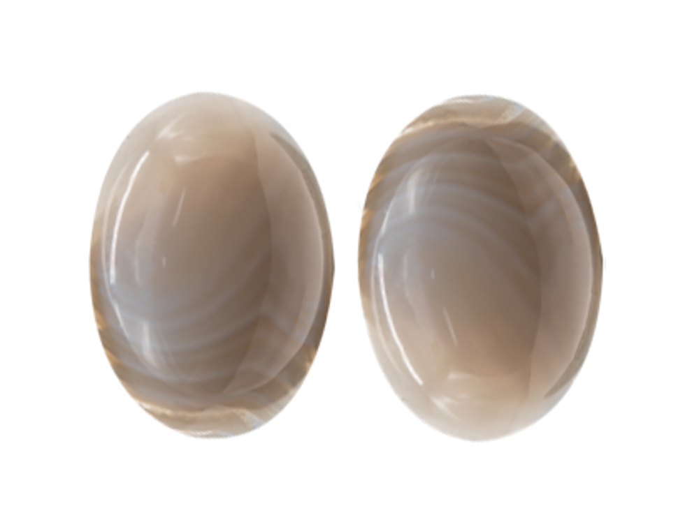 Агат пара (овал 18.00 х 14.00 мм)