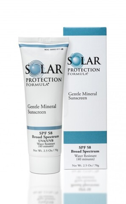 TiZO Крем солнцезащитный минеральный для чувствительной кожи Solar Protection Formula SPF-58, 70 гр