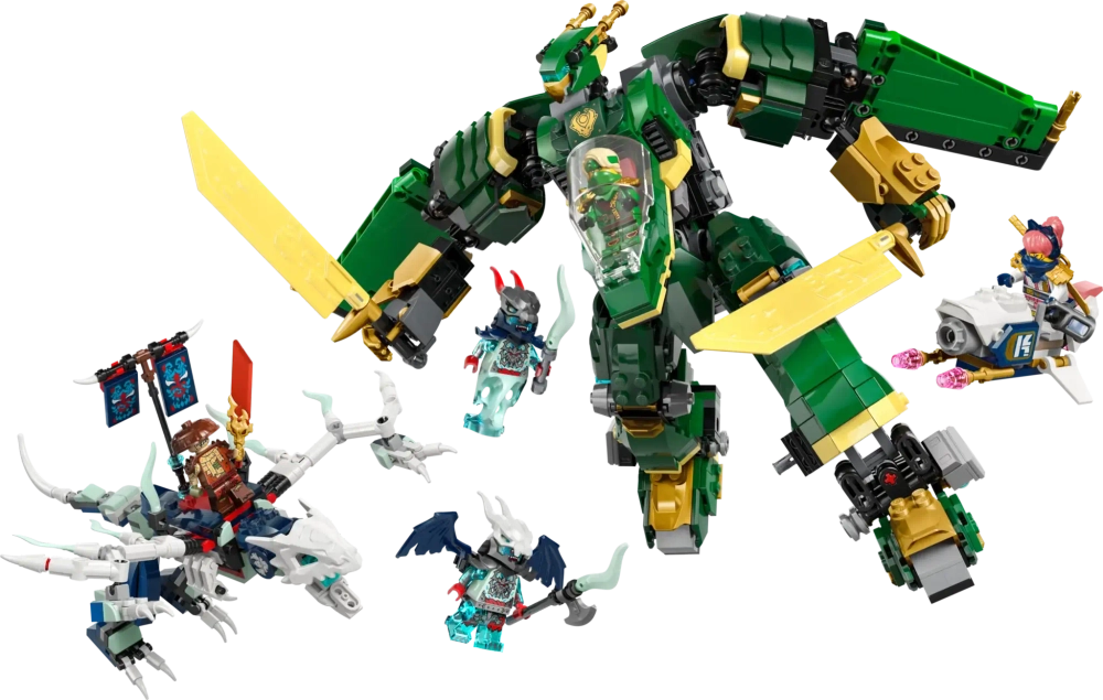 Конструктор LEGO Ninjago 71845 Реактивный мех Ллойда