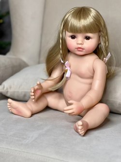 Кукла Реборн виниловая 48см в пакете (FA-063)