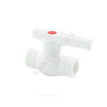 Кран шаровой PP-R белый Дн 50 внутренняя пайка OPTIMA VALFEX VALF 10145050