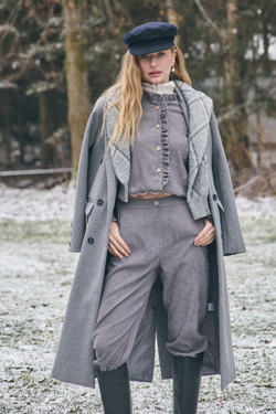 Брюки классические вельветовые