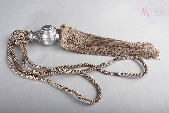 Подхваты-кисти для штор 2шт. лайт кофе