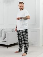 Брюки мужские Тор-1.1 Виотекс КЛЕТКА ЧЕРНАЯ