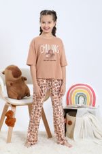 Пижама для девочки Капи-1 Виотекс ПЕСОЧНЫЙ (Акция)