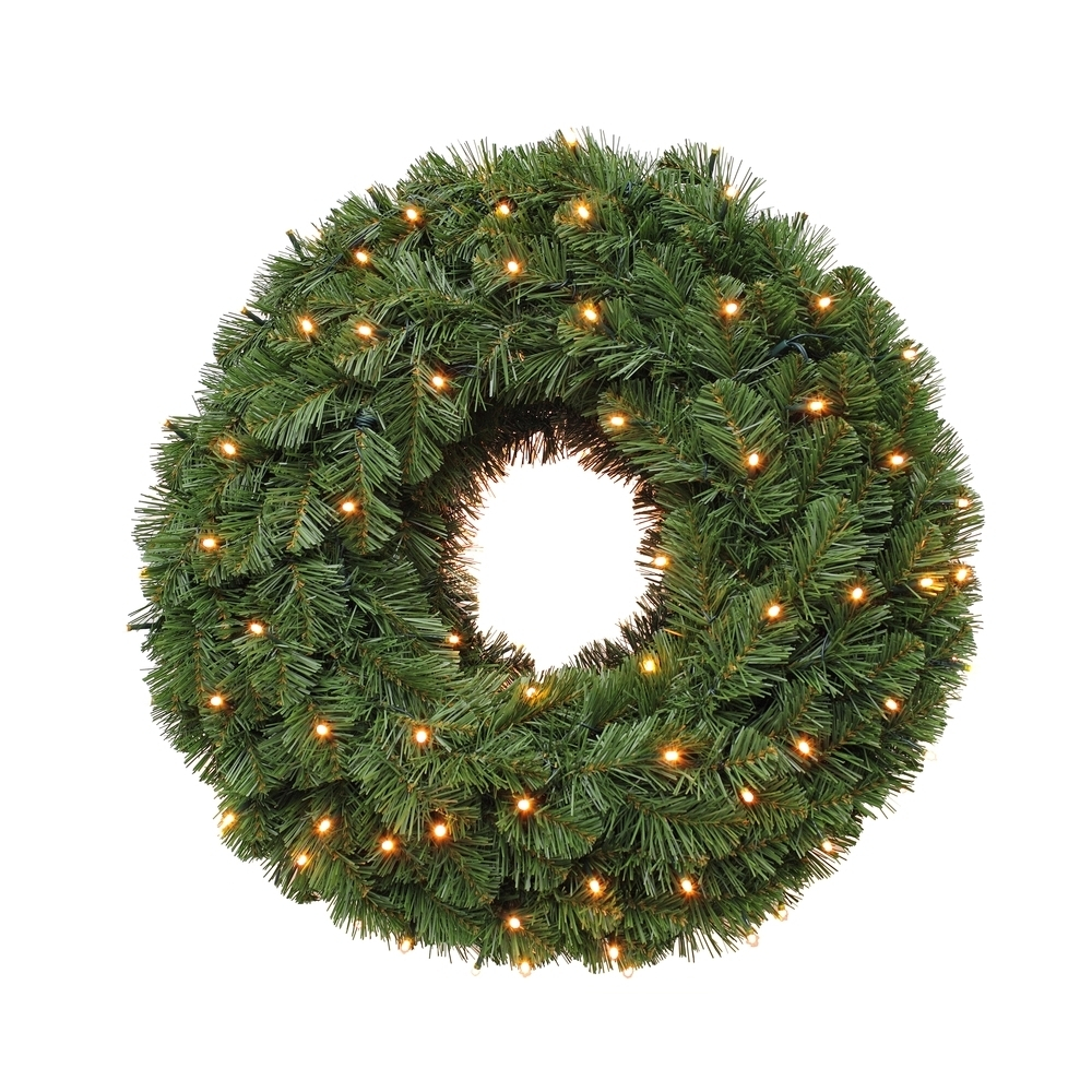 Венок-Люстра Элегантный 1 кольцо диаметр 120см 296 ламп зеленый Triumph Tree