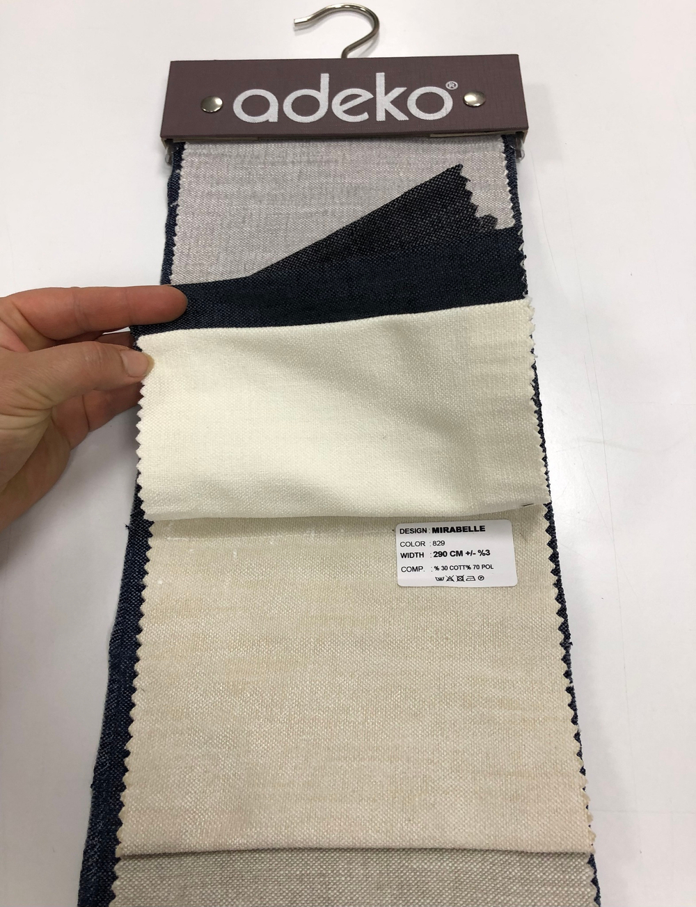 Портьерная ткань Adeko арт. Mirabelle (высота 290 см, Турция)