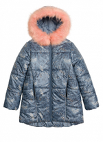 Pelican GZFL5031 пальто для девочек голубой