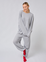 Пижама с брюками и лонгсливом " сердечки"