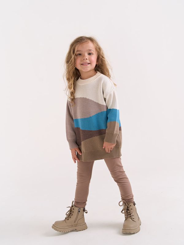 Джемпер вязаный удлиненный 