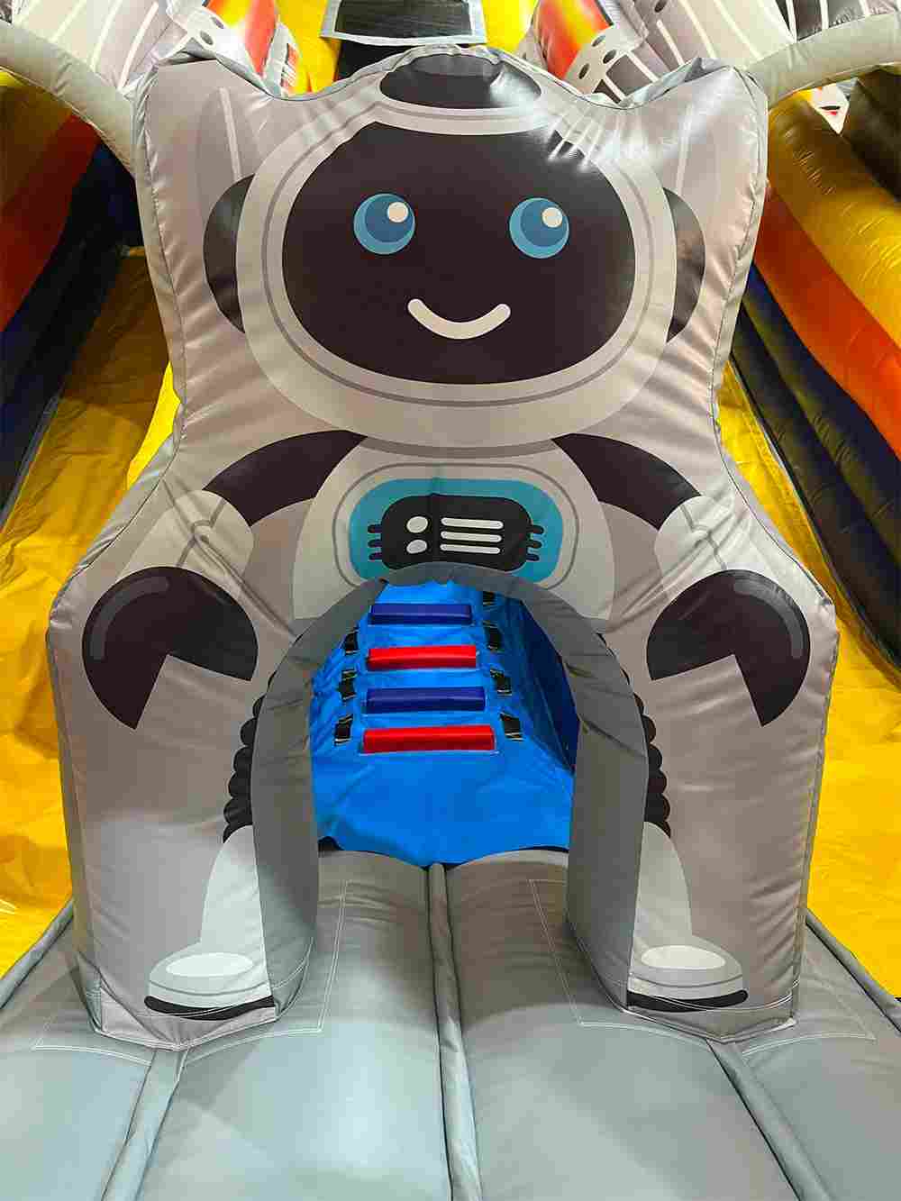 Коммерческий надувной батут «Робот» 8x6x6.5 м
