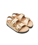 Босоножки кожаные lena Birkenstock - бежевый(1026484)