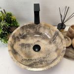 Раковина из оникса Bowl Grey TinLip BO-63030 40*40*15 44