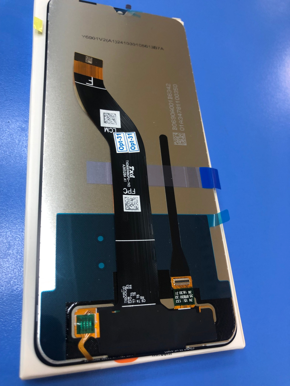 Дисплей в сборе с тачскрином для Xiaomi Redmi 14C/Poco C75 Оригинал