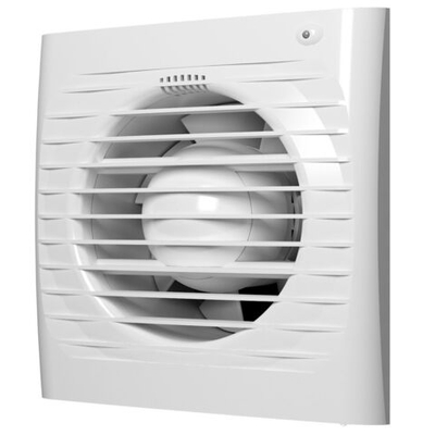 Вентилятор вытяжной настен, выкл, Эра, d100 мм, 14 Вт, 97 м3/ч, ERA 4S-02