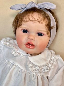 Кукла Реборн мягконабивная 60см в пакете (FA-589)