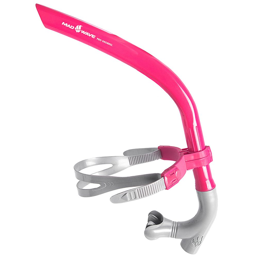 Трубка для плавания фронтальная Mad Wave Pro Snorkel