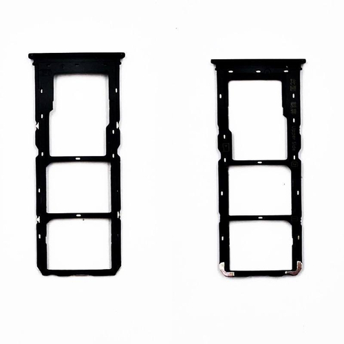 Контейнер SIM для Vivo Y91C Черный