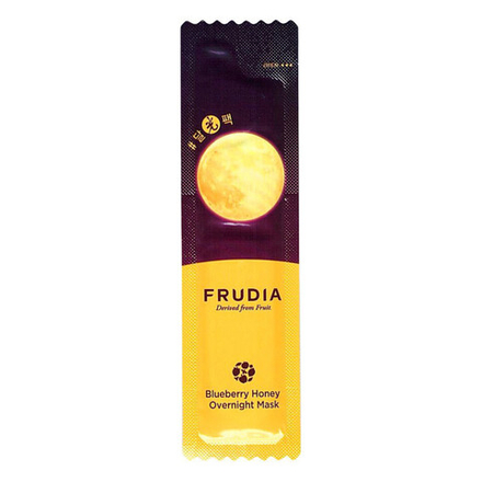 Увлажняющая ночная маска с черникой и мёдом Frudia Blueberry Honey Overnight Mask. 5 мл.