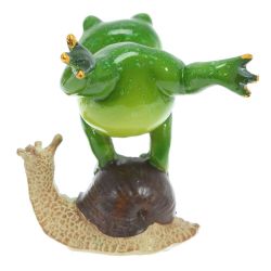 GAEM Фигурка декоративная "Лягушка", L10 W11 H11,5 см