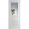Межкомнатная дверь эмаль Profil Doors 2.3.2PM крем вайт остеклённая