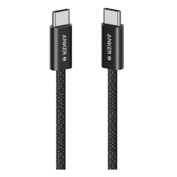 Кабель Anker Zolo Fast Charging USB-C - USB-C 240W 0.9 м (A8060H11) Black