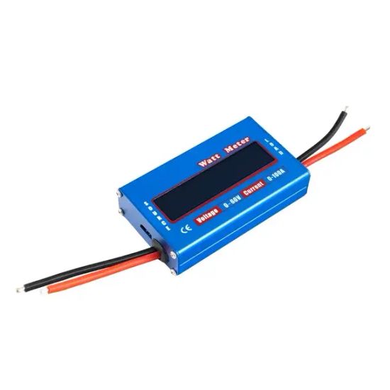 Цифровой ЖК-ваттметр измеритель мощности постоянного тока