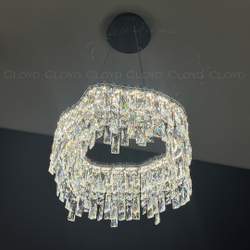 Люстра Cloyd ANTREA-A C1 / Ø48 см - хром (арт.11222)