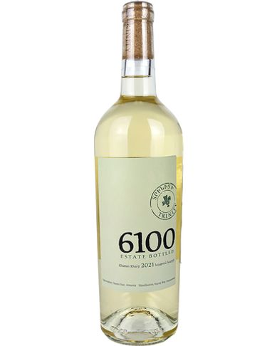 Вино Тринити Белое Сухое 6100 Хатун Харджи 2021 г.у, 13%, 0,75 л, Армения