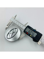 Колпачки на литые диски с эмблемой Hyundai 61 мм 4 шт