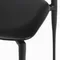 Стул Tor, черный с черной спинкой