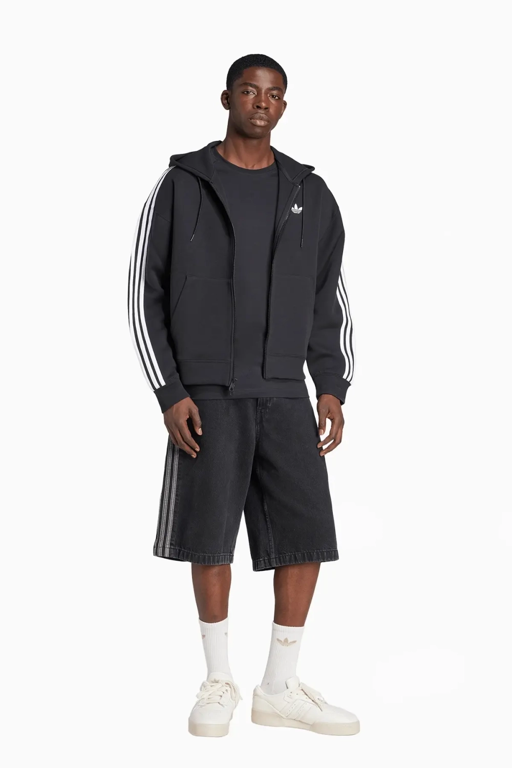 Кофта adidas Adicolor Spacer - черный